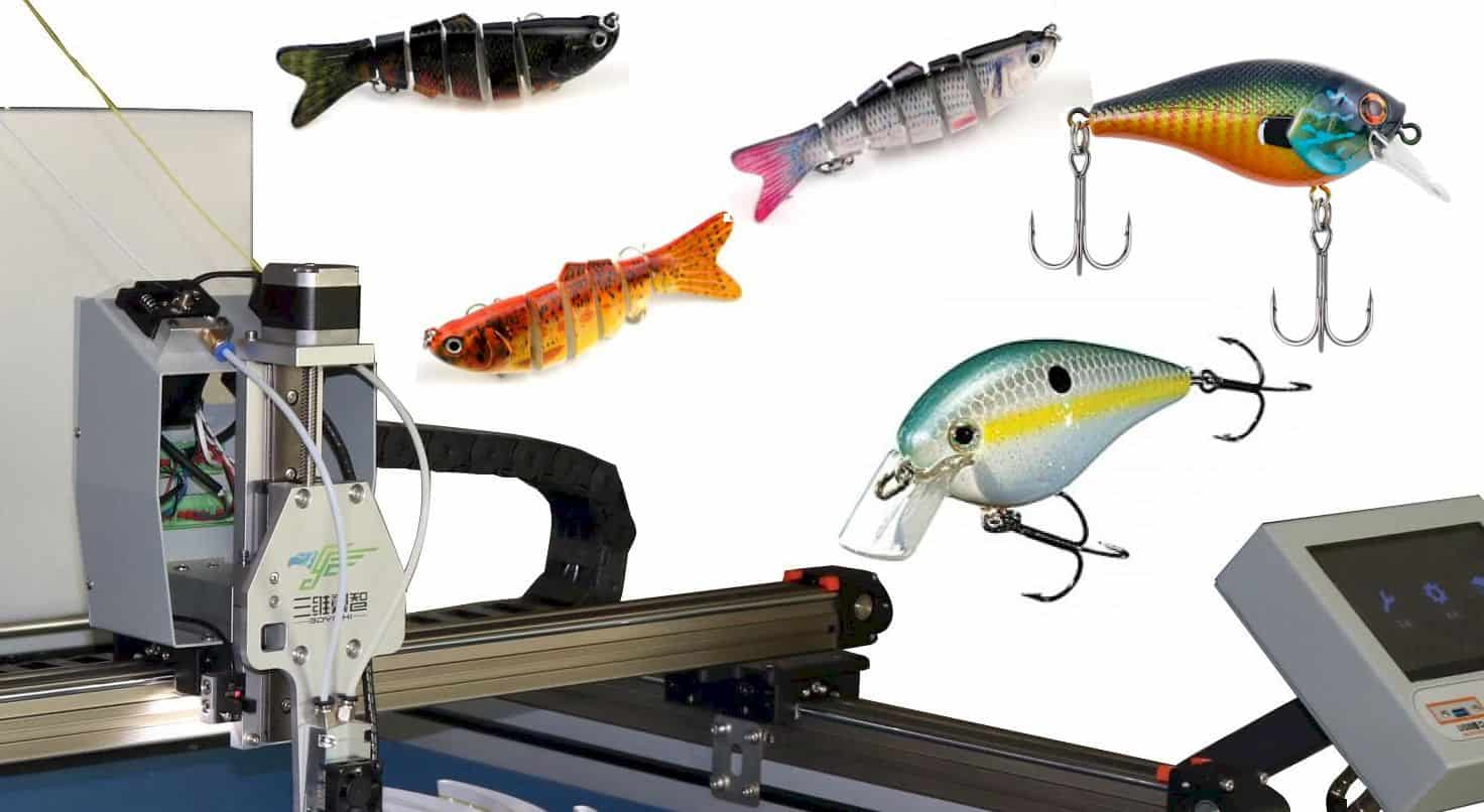 3D printed fishing lures