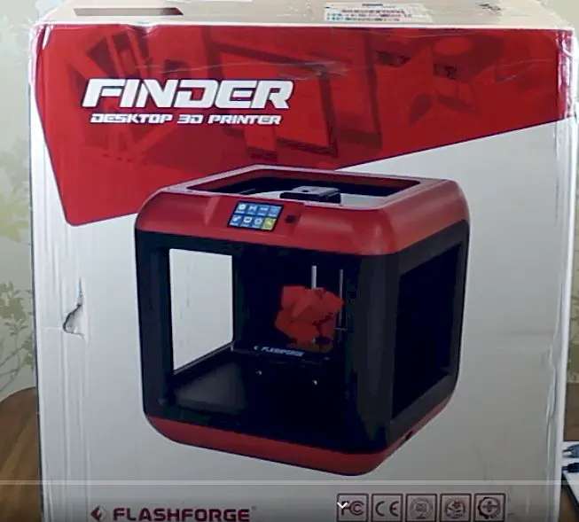 FlashForge Finder 3D unbox